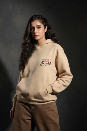 Sandstone Soft Oversized Hoodie