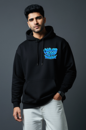 Never Stop Dreaming Black Hoodie