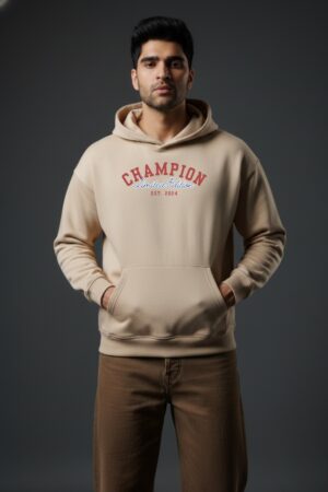 Champion Limited Edition Beige Hoodie