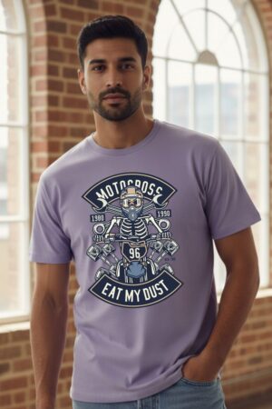 Men's Eat My Dust Lavender Classic T- Shirt