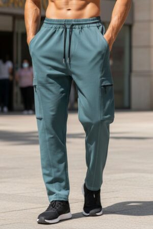 Men’s Teal Green Atlas Utility Joggers